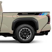 Heritage Style Bedside Stripe Vinyl Decal Kit for Toyota Tacoma_2