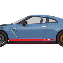 2x Side Doors Graphics Nismo Stripe Line Decal Kit 4 for Nissan GT-R 2