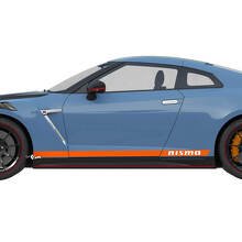2x Side Doors Graphics Nismo Stripe Line Decal Kit for Nissan GT-R 4 3