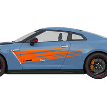 Side Distressed Graphics Nismo Style Decal Kit for Nissan GT-R 3