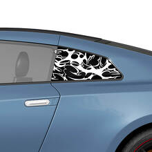 Side Rear Window Graphics Decals Stickers Kit for Nissan GT-R 3