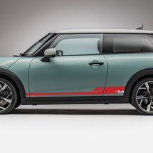 Side Racing L stripes graphics decal for Mini Cooper S 3