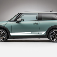 Side Racing Lower stripes graphics decal for Mini Cooper S 2