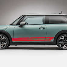 Side Racing Lower stripes graphics decal for Mini Cooper S 3