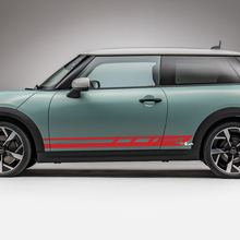 Side Racing Cooper S stripes graphics decal for Mini Cooper S 3