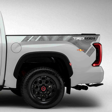 BedSide Side TRD Topographic Map Vinyl Stickers Decal fit to Toyota Tundra 2