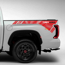 BedSide Side TRD Topographic Map Vinyl Stickers Decal fit to Toyota Tundra 3