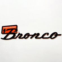 Bronco Badlands Yeti Sasquatch Bigfoot Fender Badges Tailgate Emblem 3D Badge Black vs Orange 4
