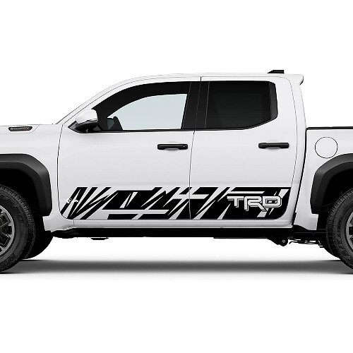 TRD Side Rocker Panel Decals Stickers for Toyota Tacoma