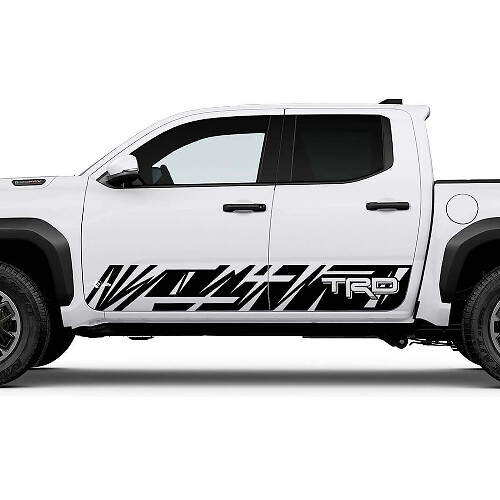 TRD Side Rocker Panel Decals Stickers for Toyota Tacoma