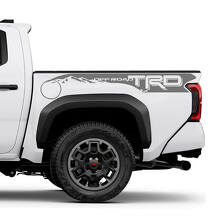 TRD off Road Mountains Bedside Truck Stripe Decals Stickers for Toyota Tacoma 2