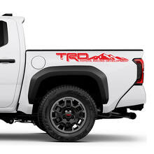 TRD off Road Mountains Bedside Truck Decals Stickers for Toyota Tacoma 3
