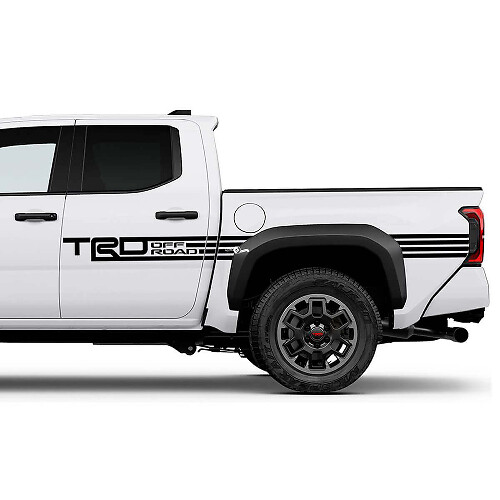 TRD Off Road Stripes Side Vinyl Decal Sticker for Toyota Tacoma