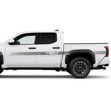 TRD off Road Doors Side Bedside Racing Stripe Truck Decals Stickers for Toyota Tacoma 4th Gen 2