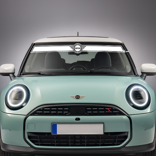 Windshield Stripe Vinyl graphics decal Sticker for Mini Cooper S 1
