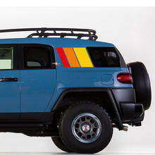 Toyota heritage stripe decals Vinyl Decals graphics kit Toyota FJ Cruiser 2