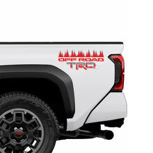 TRD off Road Doors Side Bedside Trees Truck Decals Stickers for Toyota Tacoma 4th Gen 2