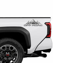 TRD off Road Mountains Doors Side Bedside Truck Decals Stickers for Toyota Tacoma 4th Gen 2