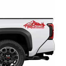 TRD off Road Mountains Bird Doors Side Bedside Truck Decals Stickers for Toyota Tacoma 4th Gen 2