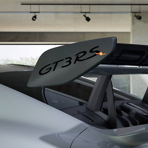 GT3RS Spoiler Decal Sticker for Porsche GT3