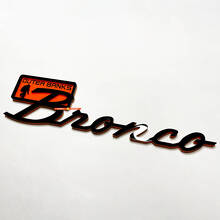 Outer Banks 3D Fender Badge Tailgate Emblem for Musclecar horse_3