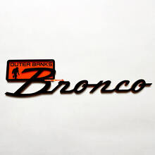 Outer Banks 3D Fender Badge Tailgate Emblem for Musclecar horse_5