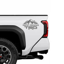 TRD Off Road Mountains BedSide Side Truck Decals Stickers for Toyota Trucks 2