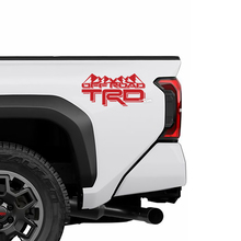 TRD Off Road Mountains BedSide Side Truck Decals Stickers for Toyota Trucks 2 3