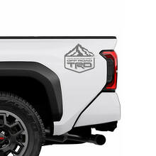 TRD Off Road Mountains BedSide Side Truck Decals Stickers for Toyota Trucks 4 3