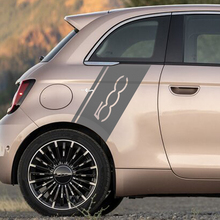Rear Fender Stripe Decal side Graphics stripes for Fiat 500 2