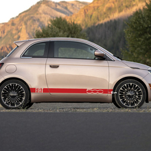 Rocker Panel Stripe Decal side Graphics stripes for Fiat 500 3 3