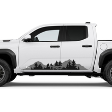 TRD Off Road Side Mountains Trees Rocker Panel Decals Stickers for Toyota Tacoma 2