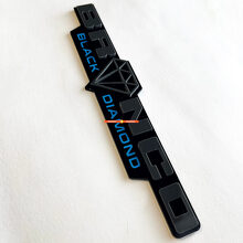 Black Diamond Horse 3D Fender Badge Emblem for Muscle Cars_3