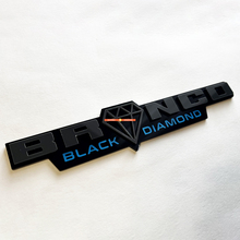Bronco Black Diamond Fender Badges Emblem 3D Badge 8