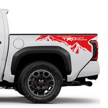 TRD Off Road Mountains BedSide Side Truck Decals Stickers for Toyota Truck 2