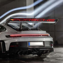 Weissach Rear Wing GT3 RS Spoiler Decal Sticker for Porsche GT3 3