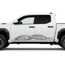 Tribal Side Rocker Panel Decals Stickers for Toyota Tacoma 2