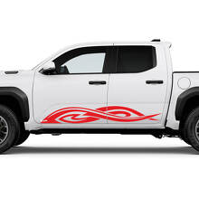 Tribal Side Rocker Panel Decals Stickers for Toyota Tacoma 3