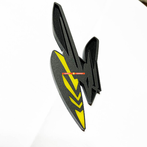 Hornet Fender Badges Tailgate Emblem 3D Badge for Dodge Hornet