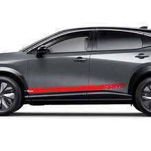 Sides Stripes Graphics Decal Kit for Nissan ARIYA 3