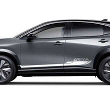 Sides Racing Logo Accent Stripes Graphics Decal Kit 2 for Nissan ARIYA 2