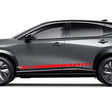 Sides Stripes Graphics Decal Kit for Nissan ARIYA 4 3