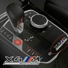 M Badge Vinyl Decal X3M or X4M Competition Decal for Central Control Panel Unit 4