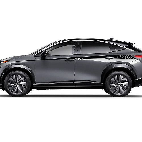 Sides Racing Accent Stripes Graphics Decal Kit for Nissan ARIYA