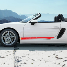 Porsche 718 Cayman Boxter T Side Stripes Kit Decal Sticker  3