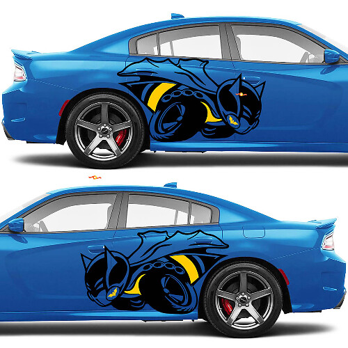 BatBee Side Decals Stickers For Dodge Challenger or Charger 1