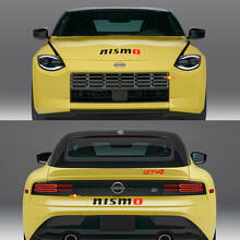 Nismo Side Checkered Stripe Decal Full Kit for Nissan Z GT4 2