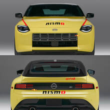 Nismo Side Checkered Stripe Decal Full Kit for Nissan Z GT4 6
