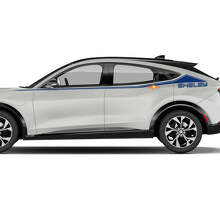 Shelby Accent Side Door Stripes Vinyl Decal Sticker for Ford Mustang MACH-E 3