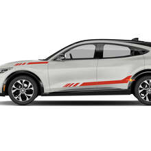 Accent Side Door Stripes Vinyl Decal Sticker for Ford Mustang MACH-E 2